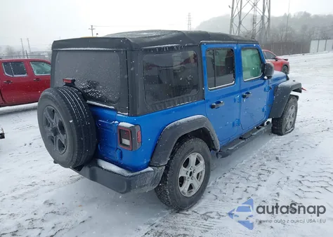 2023 Jeep Wrangler 4-Door Sport S 4X4 из США, поврежденный, VIN 1C4HJXDG8PW577267